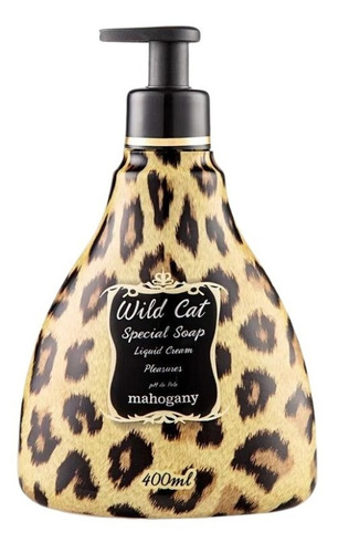 Sabonete Líquido Wild Cat 400ml Mahogany