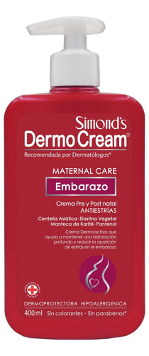 Crema Simond's Dermo Cream, Embarazo/ 400 Ml (unidad)