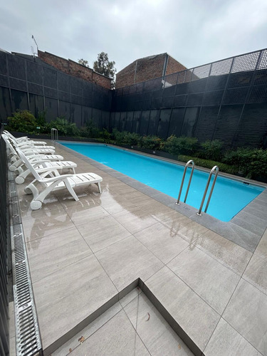 Arriendo Depto. Nuevo De 2d2b Semi Amoblado En Recoleta Metr