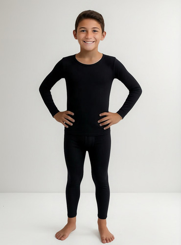 Kit Primera Piel Infantil Calza + Remera Térmica C/afelpado