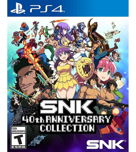 Snk 40th Anniversary Collection Ps4 Mídia Física