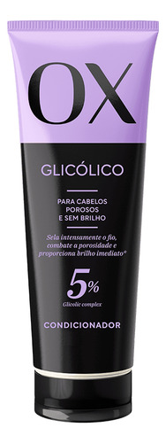 Shampoo E Condicionador Ox Glicólico Para Cabelos Sem Brilho