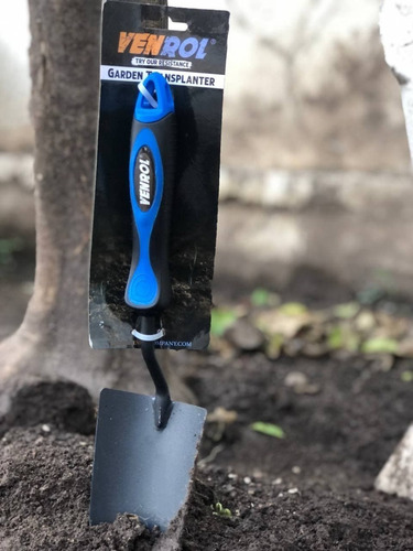 Imagen 4 de 9 de Pala Jardinera Metalica Venrol De 35 Cm