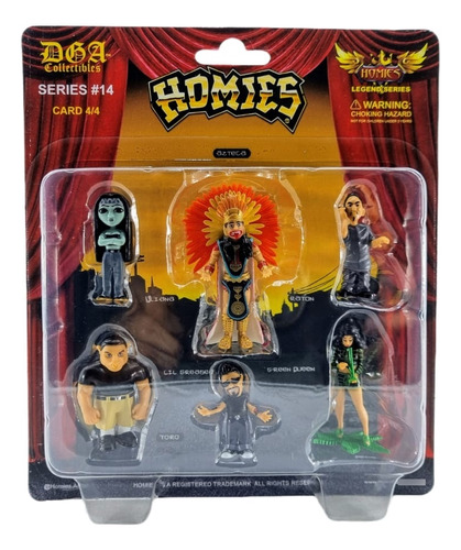 Homies Serie #14 Dga Collectibles Set 4/4