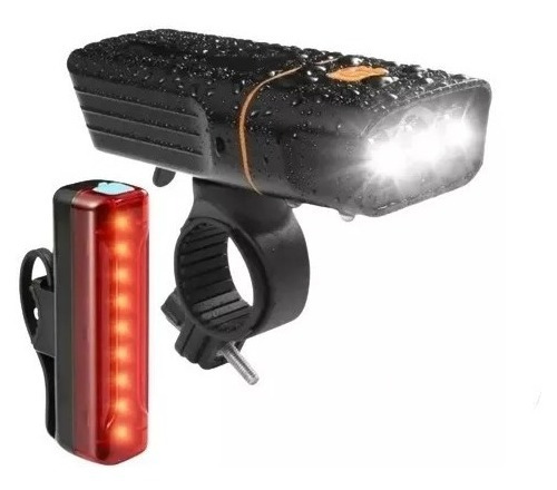 Luz De Bicicleta Impermeable Recargable Trasera 1000lm