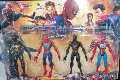 Set Figuras Spiderman 