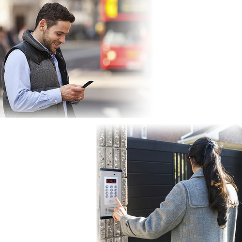Portero 4g Interfon Gsm Edificio 1000 Usuarios O 200 Casas