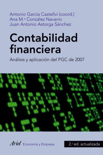 Libro Contabilidad Financiera  De Antonio García Castellví