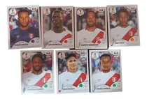 Comprar Lote Por 7 Figuritas De Peru Mundial Rusia 2018
