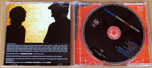 Cd - Raimundo Fagner & Zeca Baleiro - Fagner & Zeca Baleiro (Usado)
