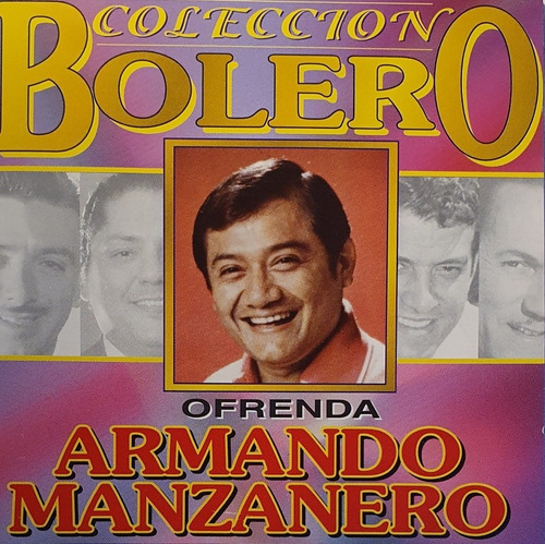 Cd Armando Manzanero + Coleccion Bolero + Ofrenda