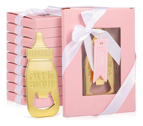 50 Piezas De Abrebotellas Para Baby Shower, Abrebotellas Par