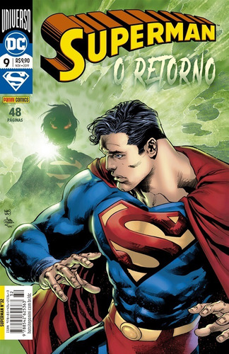 Superman: Universo DC - 9 / 32: O Retorno, de Brian Bendis, Michael. Editora Panini Brasil LTDA, capa mole em português, 2019