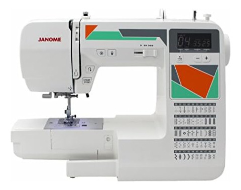 Máquina De Coser Computarizada Janome Mod-50 Con 50 Puntadas