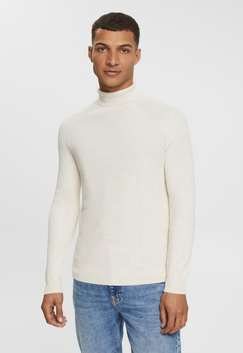 Sweater De Cuello Alto Acanalado Hombre Esprit 992ee2i301