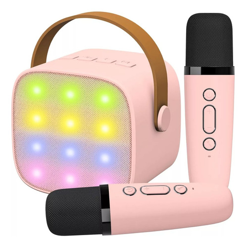 Kit De Karaoke 2025 Columna Mágica + Micrófonos Inalámbricos