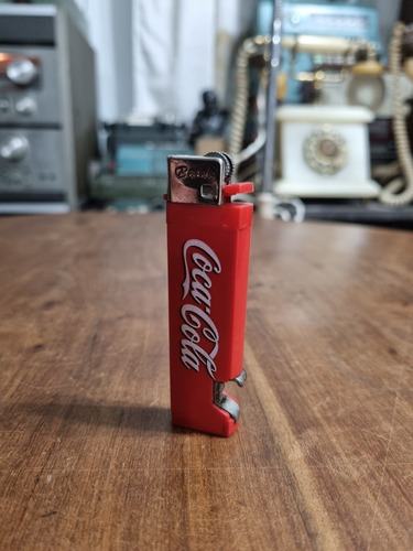 Abridor De Garrafa Isqueiro Coca Cola Antigo C1068 (Usado)