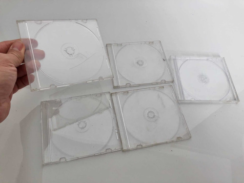 Cajas Para Cd O Dvd Plásticas (Usado)