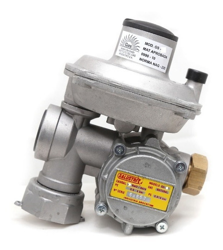 Regulador Salustri De Presion De Gas Natural De 16 Mts/h 90