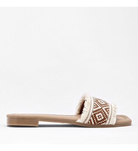 Sandalias Dama Mora Tierra Latte Camel 125-463