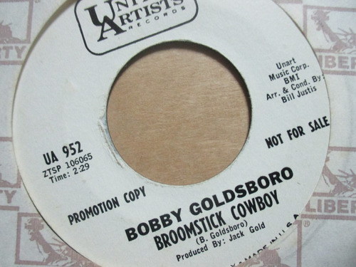 Mundo 45 Rpm Bobby Goldsboro Ain`t Got Time For Happy 1966
