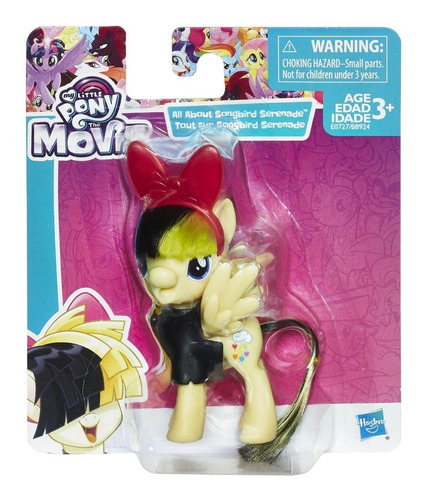 Imagen 1 de 3 de My Little Pony Movie Muñeca Serenade E0727 (5232)