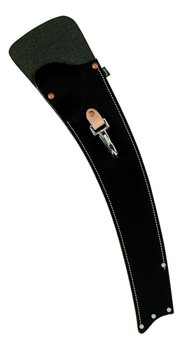 25 scabbard Curva Para Sierra Piel Mosqueton Color Negro