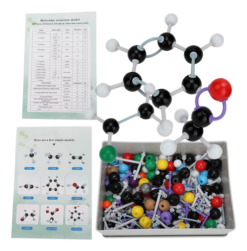 Kit De Modelos Moleculares, 267 Piezas, Estructura Orgánica