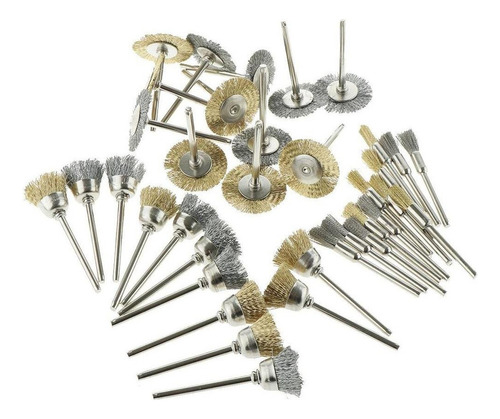 Kit De Almofada De Polimento Para Escovas De Roda De Aço De