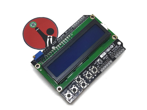 Shield Lcd Keypad 1602 16x2 5 Botones Arduino Uno Mega R3