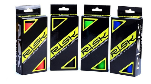 Imagen 2 de 6 de Puños De Silicon Espumado Para Bicicletas Marca Risk