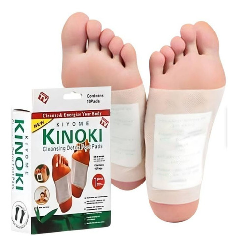 Parche Desintoxicantes Para Pies Kinoki X 60 Unidades