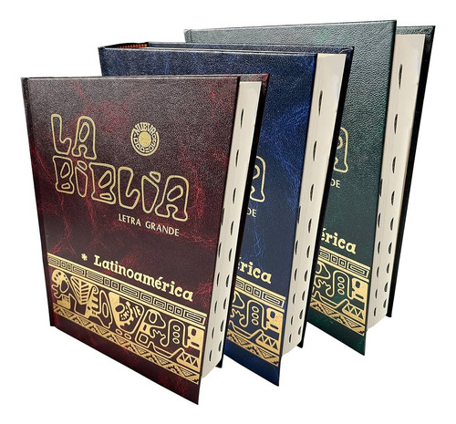 Biblia Latinoamerica Con Uñeros (tapa Dura) - Varios Colores
