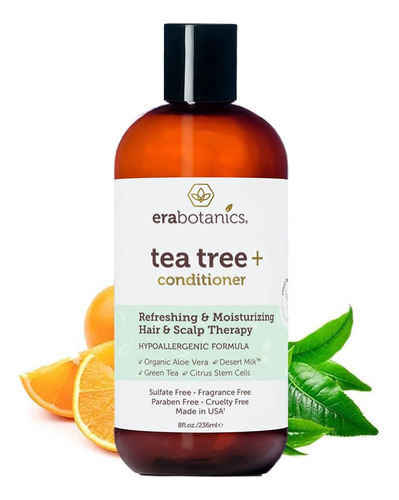 Era Organics Acondicionador Avanzado De Árbol De Té Para Hom