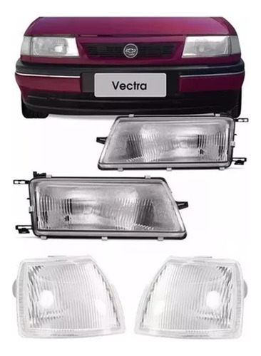 Kit Vectra Par De Farol+par De Pisca 93 94 95 96