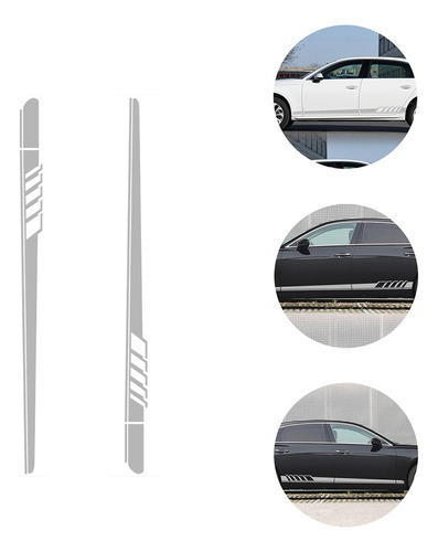 Adhesivo Universal Para Faldón Lateral Para Coche, 2 Unidade