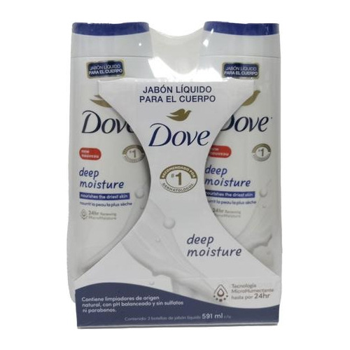 Jabón Líquido Dove Americano - mL a $127