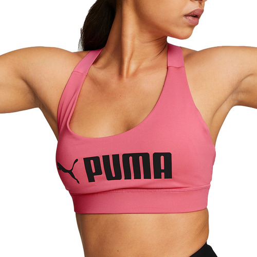 Top Puma Training Mid Impact Fit Mujer Fu Tienda Oficial