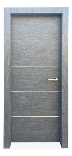 Puerta De Madera Maciza Marco Laminados Cerradura Y Bisagras