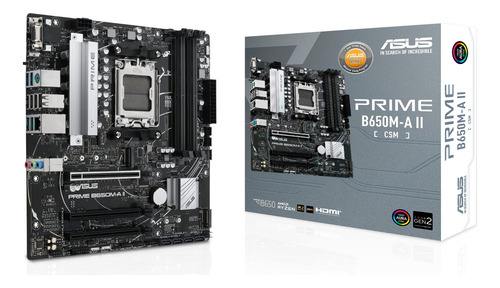 Placa Madre Asus Prime B650m-a Ii-csm Amd B650 Am5 Ryzen
