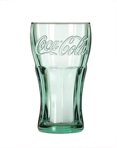 4 Vasos De Vidrio Coca Cola Vintage