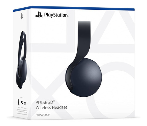 Auriculares Sony Pulse 3d Inalambricos Para Ps5 Ps4 Negro