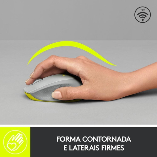 Mouse Sem Fio M280 Cinza Logitech