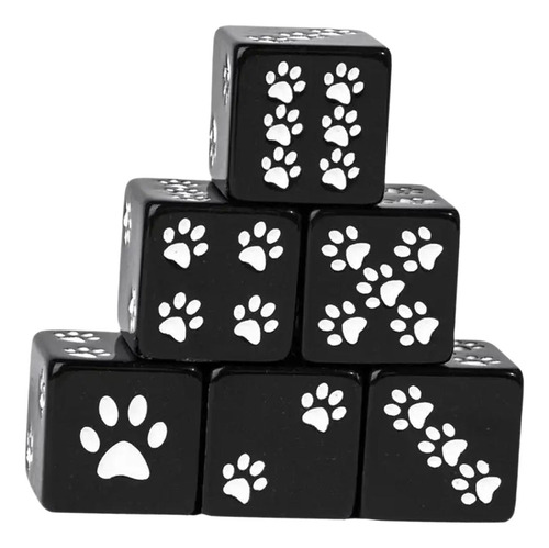 5 Juego De Mesa Familiar De Dados De Seis Caras, 6x, Para
