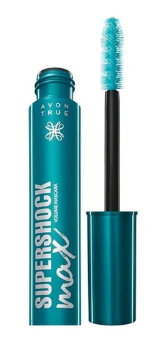 Máscara de pestañas waterproof Avon True SuperShock Max color Black 10g