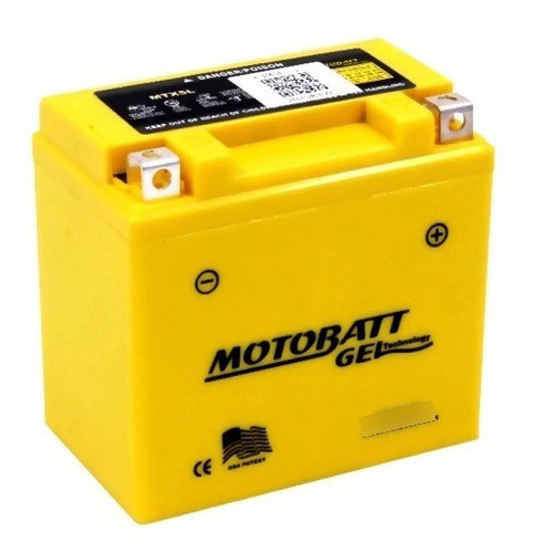 Bateria Motobatt Mtx5l 85cca Ytz6s Pcx/xr230/xt225/cg150-esd