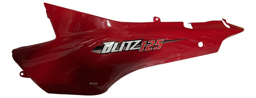 Cacha Bajo Asiento Izquierda Motomel Blitz 125 Rojo Original