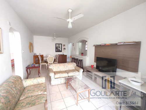Imagem 14 de 30 de Apartamento Com 2 Dormitórios + Dormitório De Serviço À Apenas 300 Metros Do Mar Na Pitangueiras - Guarujá - 3341