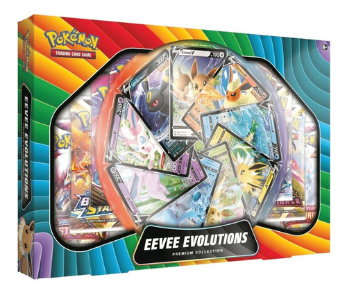 Eevee Evolutions Premium Collection Ingles Pokemon Original