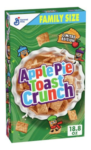 Cinnamon Toast Crunch Apple Pie Cereal Family Size 532gr